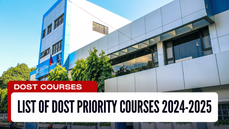 DOST Priority Courses 2024