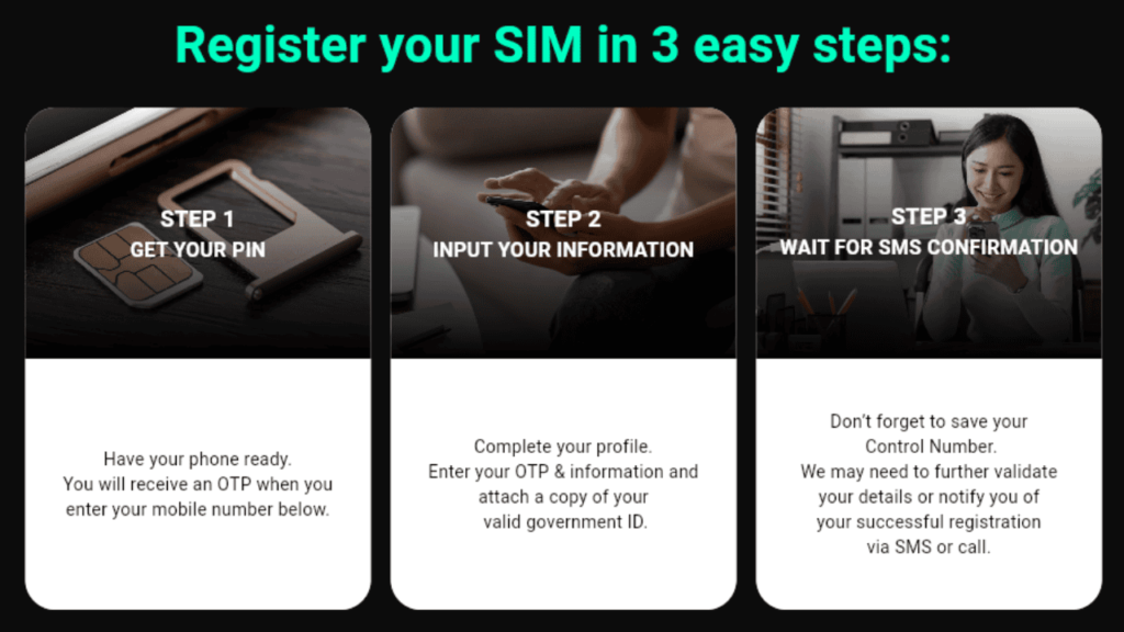 How to Register Smart Sim in 3 easy steps