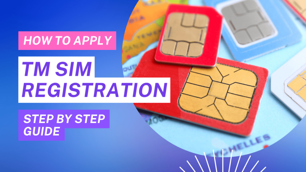 TM SIM Registration Link Online