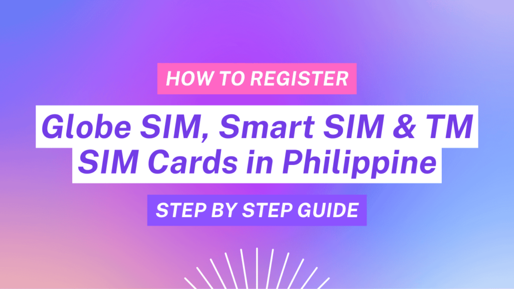 Register Sim Cards